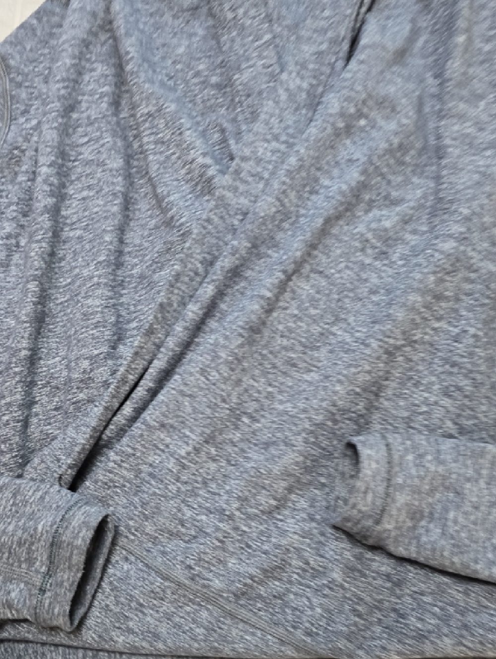 Ivivva by Lululemon Four Count Heathered Gray Shrug Girls Size 10 - Picture 3 of 11